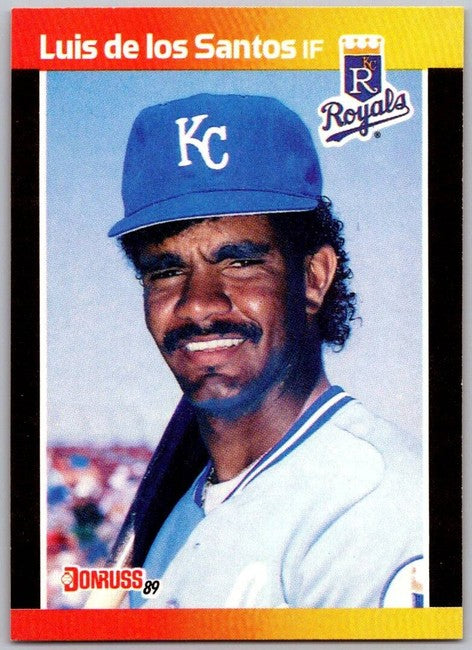 1989 Donruss Luis M. DeLOS Santos Baseball Card #562