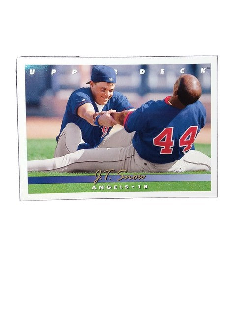 1993 Upper Deck J.T. Snow Baseball Card #785