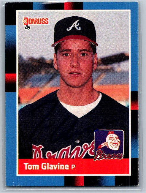 1988 Donruss Thomas Michael Glavine Baseball Card #644