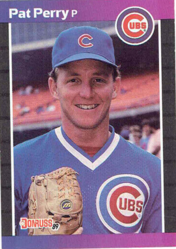 1989 Donruss William (Pat) Patrick Perry Baseball Card #404
