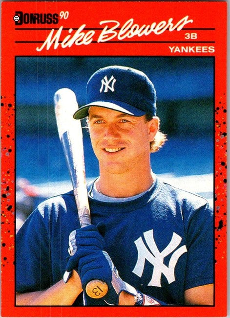 1990 Donruss Michael (Mike) Roy Blowers Baseball Card #656