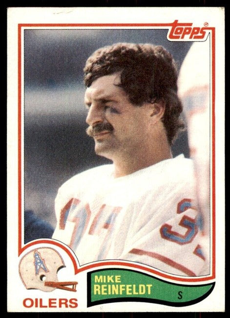 1982 Topps Mike Reinfeldt Football Card #102