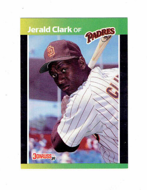 1989 Donruss Jerald Dwayne Clark Baseball Card #599