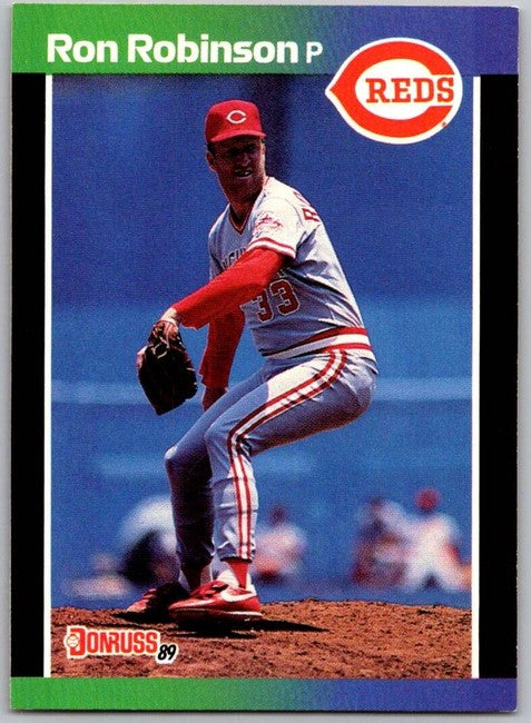1989 Donruss Ronald (Ron) Dean Robinson Baseball Card #308