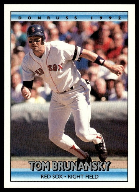 1992 Donruss Thomas Andrew Brunansky Baseball Card #490
