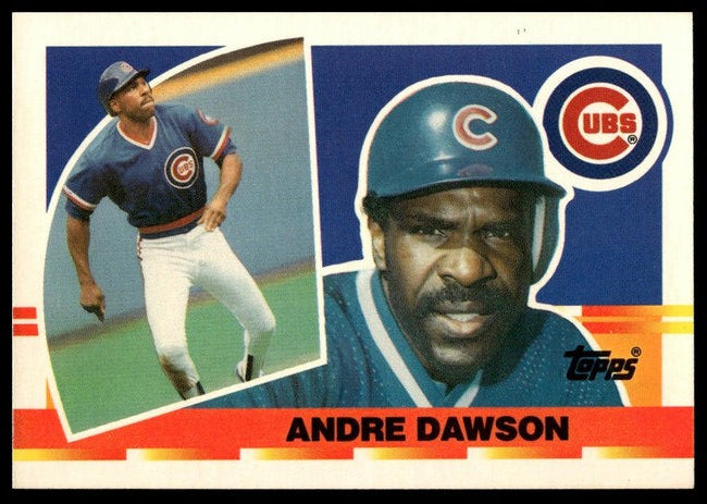1990 Topps Andre Nolan Dawson Baseball Card #91