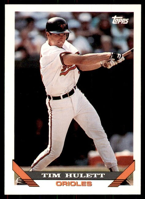 1993 Topps Tim Hulett Baseball Card #327