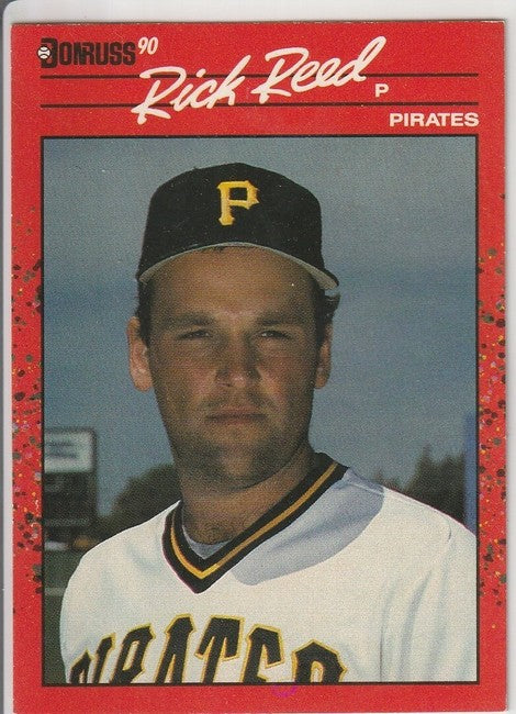 1990 Donruss Richard (Rick) Allen Reed Baseball Card #527