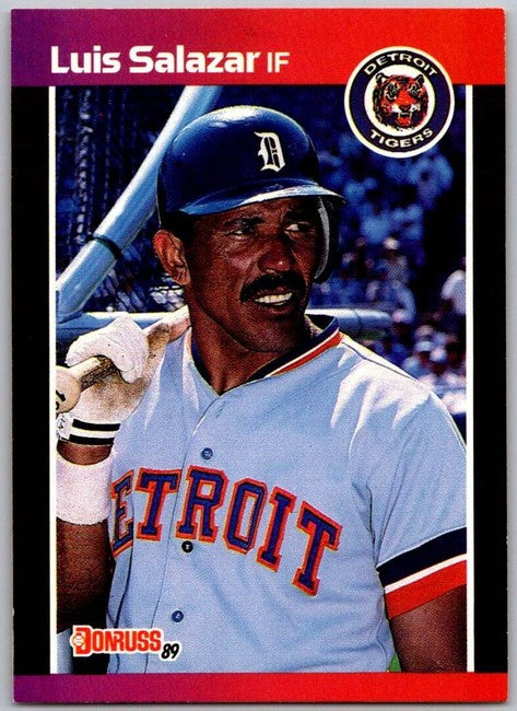 1989 Donruss Luis Ernesto Salazar Baseball Card #352