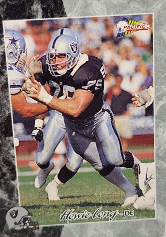 1993 Pacific Howie Long Football Card #370