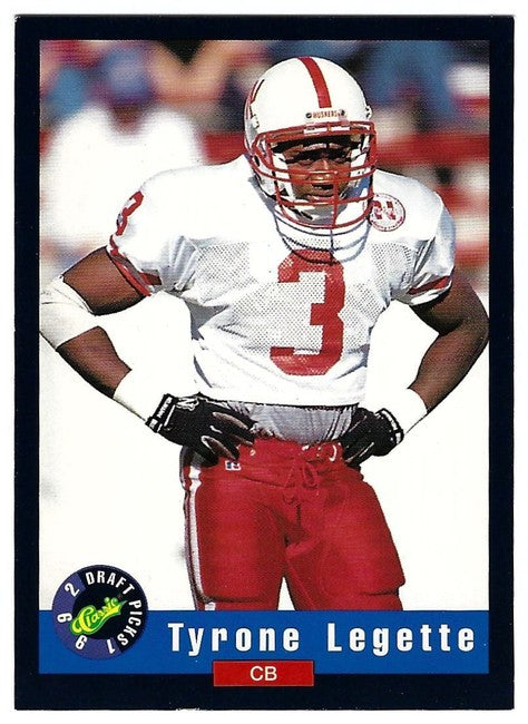 1992 Classic Draft Picks Tyrone Legette Football Card #85