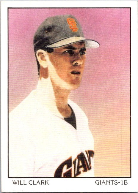 1990 Score Dream Team Will Clark Baseball Card #684