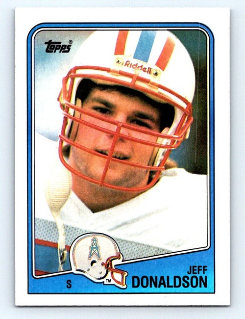 1988 Topps Jeff Donaldson Football Card #115