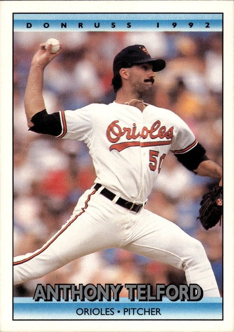 1992 Donruss Anthony Charles Telford Baseball Card #623