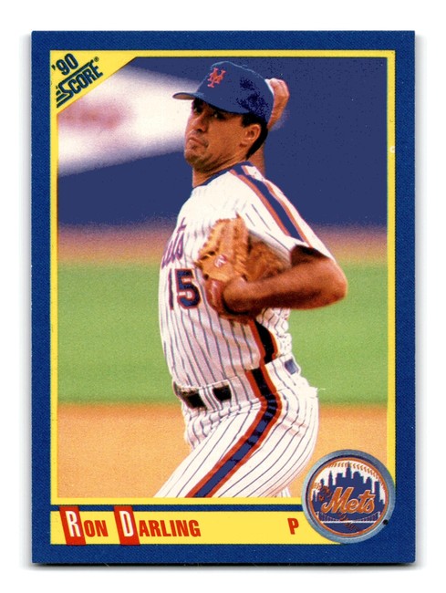 1990 Score Ron Darling Baseball Card #446