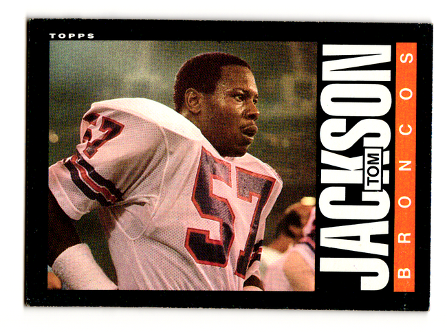 1985 Topps Tom Jackson Football Card #241