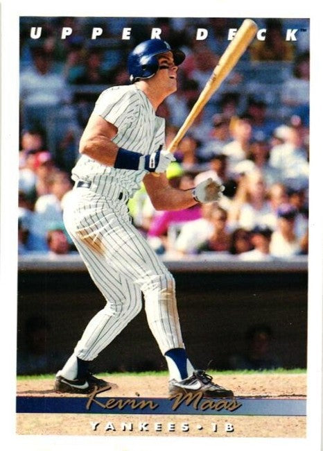 1993 Upper Deck Kevin Maas Baseball Card #594