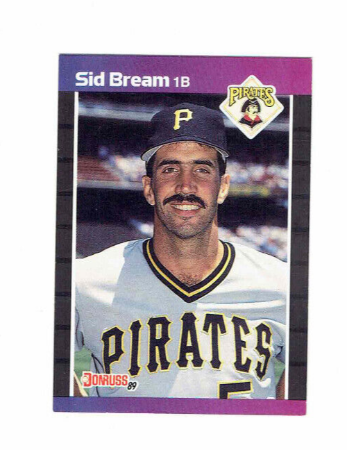 1989 Donruss Sidney (SID) Eugene Bream Baseball Card #252