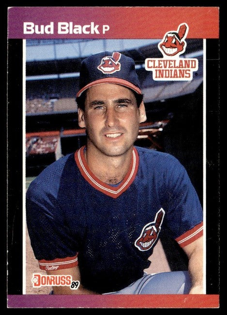 1989 Donruss Harry (Bud) Ralston Black Baseball Card #556