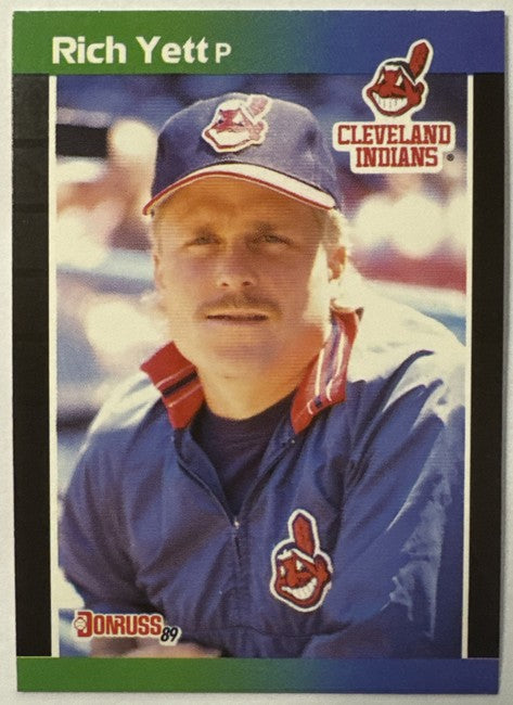 1989 Donruss Rich Yett Baseball Card #546