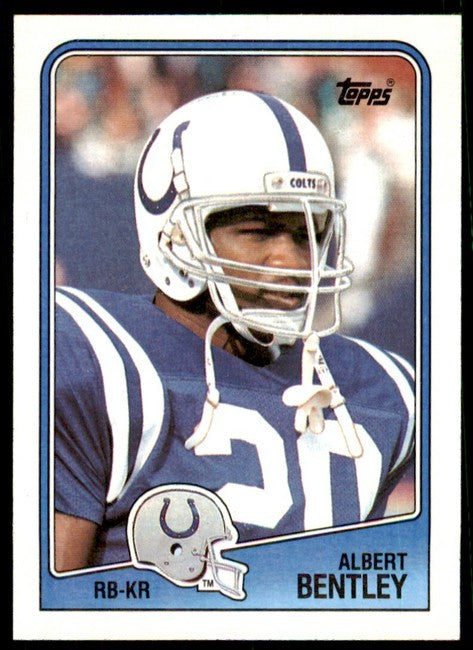 1988 Topps Albert Bentley Football Card #119