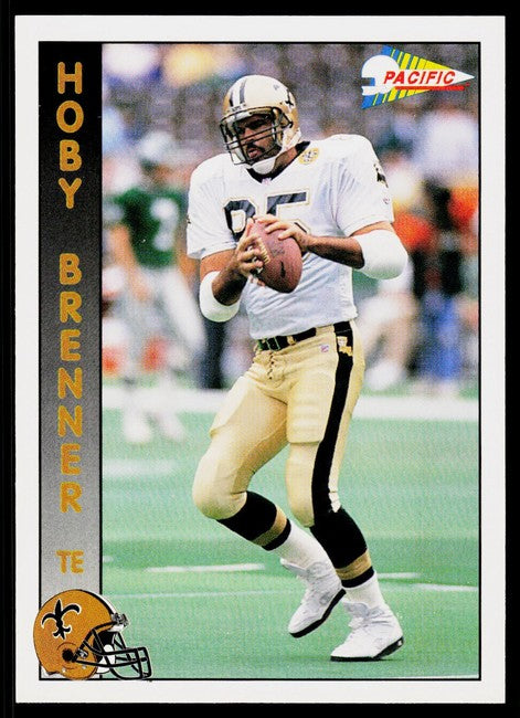 1992 Pacific Hoby Brenner Football Card #529