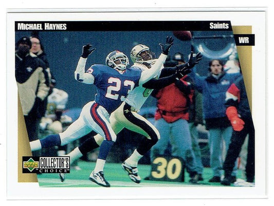 1997 Upper Deck Michael Haynes Football Card #273