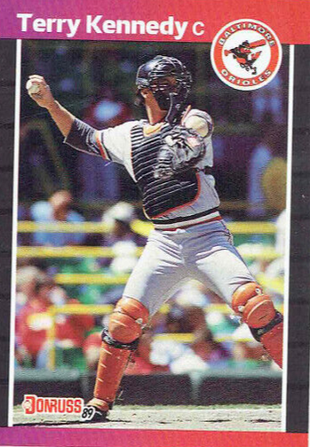 1989 Donruss Terrence (Terry) Edward Kennedy Baseball Card #141