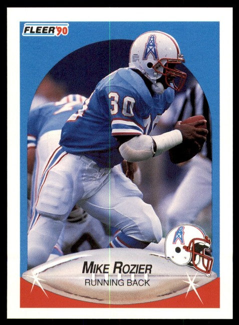 1990 Fleer Mike Rozier Football Card #135