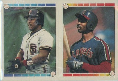 1989 Topps Super Star Sticker George Brett Baseball Card #1