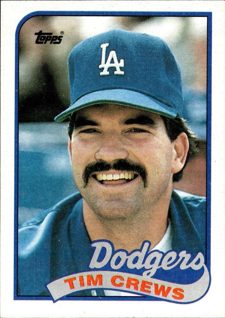 1989 Topps Tim Crews Baseball Card #22