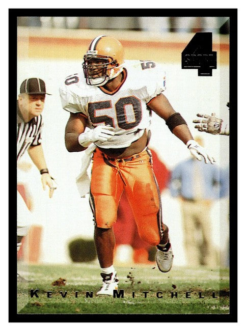 1994 Classic Kevin Mitchell Football Card #100
