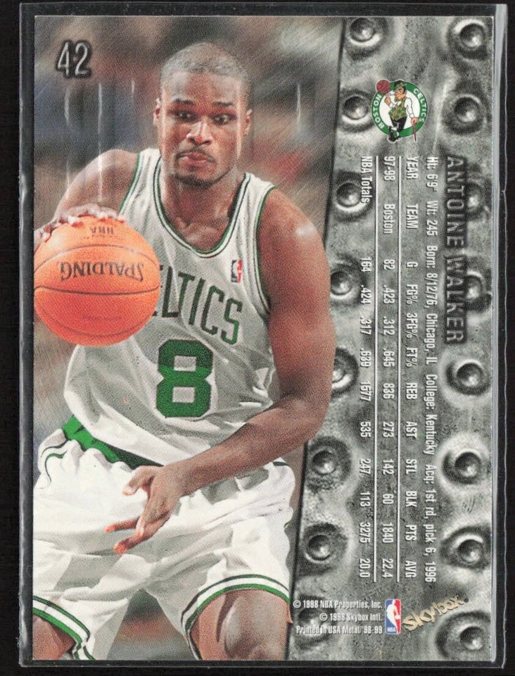 1988 Skybox Antoine Walker Basketball Card #42