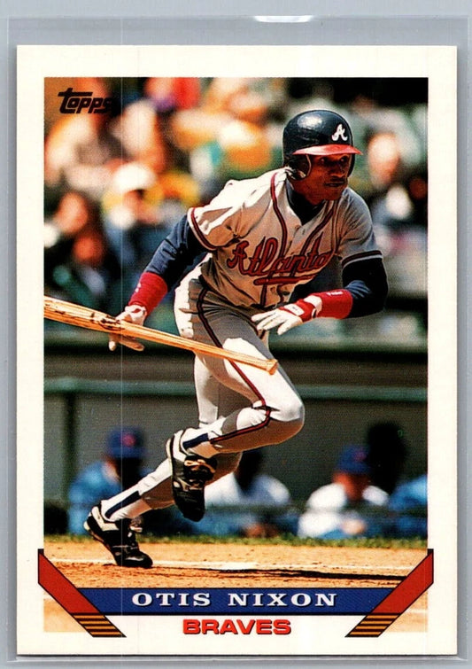 1993 Topps Otis Nixon Baseball Card #333