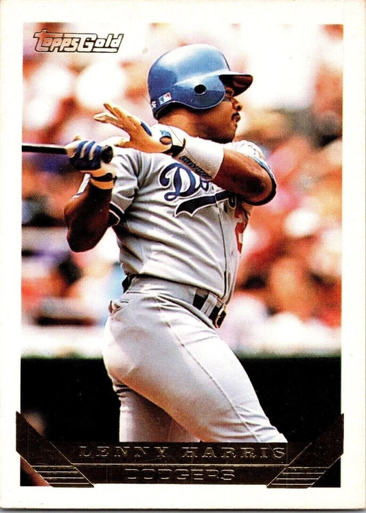 1993 Topps Lenny Harris Baseball Card #177
