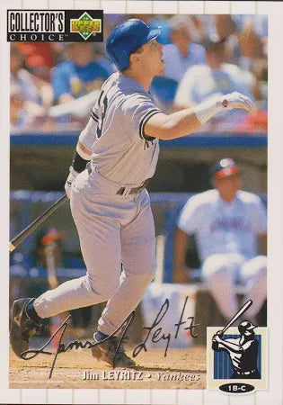 1994 Upper Deck Collectors Choice Jim Leyritz Baseball Card #453