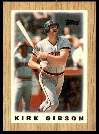 1987 Topps Major League Leaders Kirk Gibson Baseball Card #53