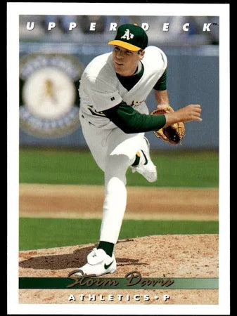 1993 Upper Deck Storm Davis Baseball Card #746