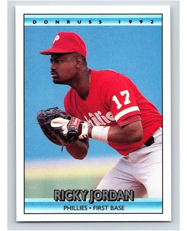1992 Donruss Paul Scott Jordan Baseball Card #458