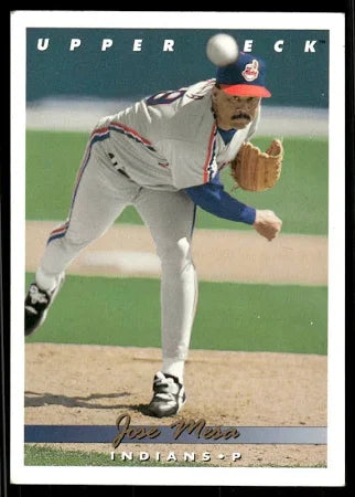 1993 Upper Deck Jose Mesa Baseball Card #798