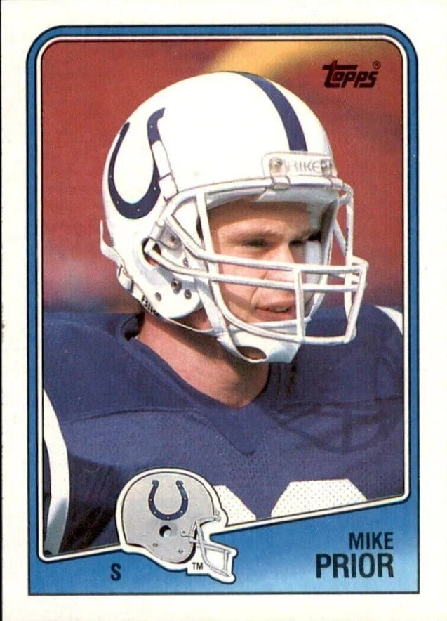 1989 Topps Mike Prior Football Card #129