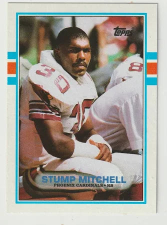 1989 Topps Stump Mitchell Football Card #288