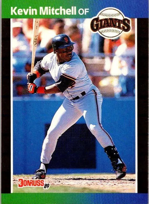 1989 Donruss Kevin Darrel Mitchell Baseball Card #485