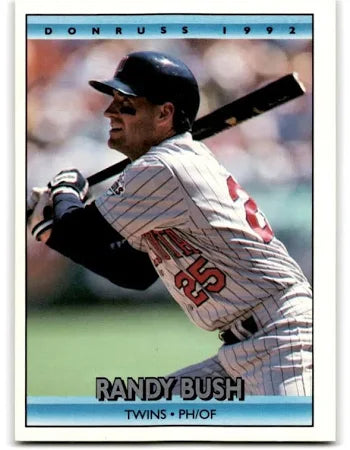1992 Donruss Robert Randall Bush Baseball Card #728
