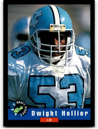 1992 Classic Draft Pivkd Dwight Hollier Football Card #44