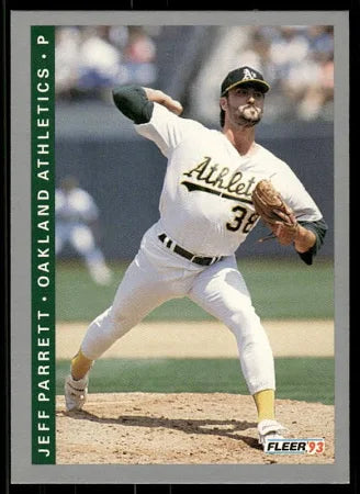1993 Fleer Jeff Parrett Baseball Card #297