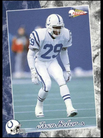 1993 Pacific Jason Belser Football Card #226