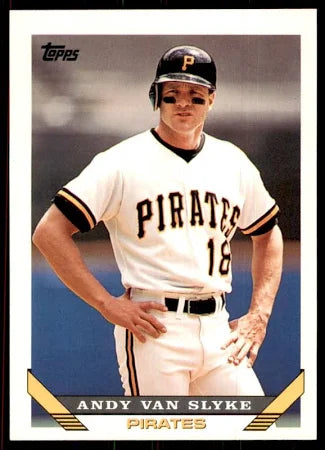 1993 Topps Andy Van Slyke Baseball Card #275