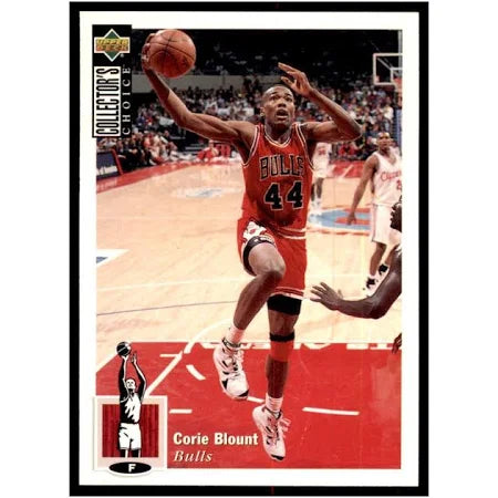 1994 Upper Deck Collectors Choice Corie Blount Basketball Card #29