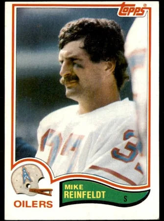1982 Topps Mike Reinfeldt Football Card #102